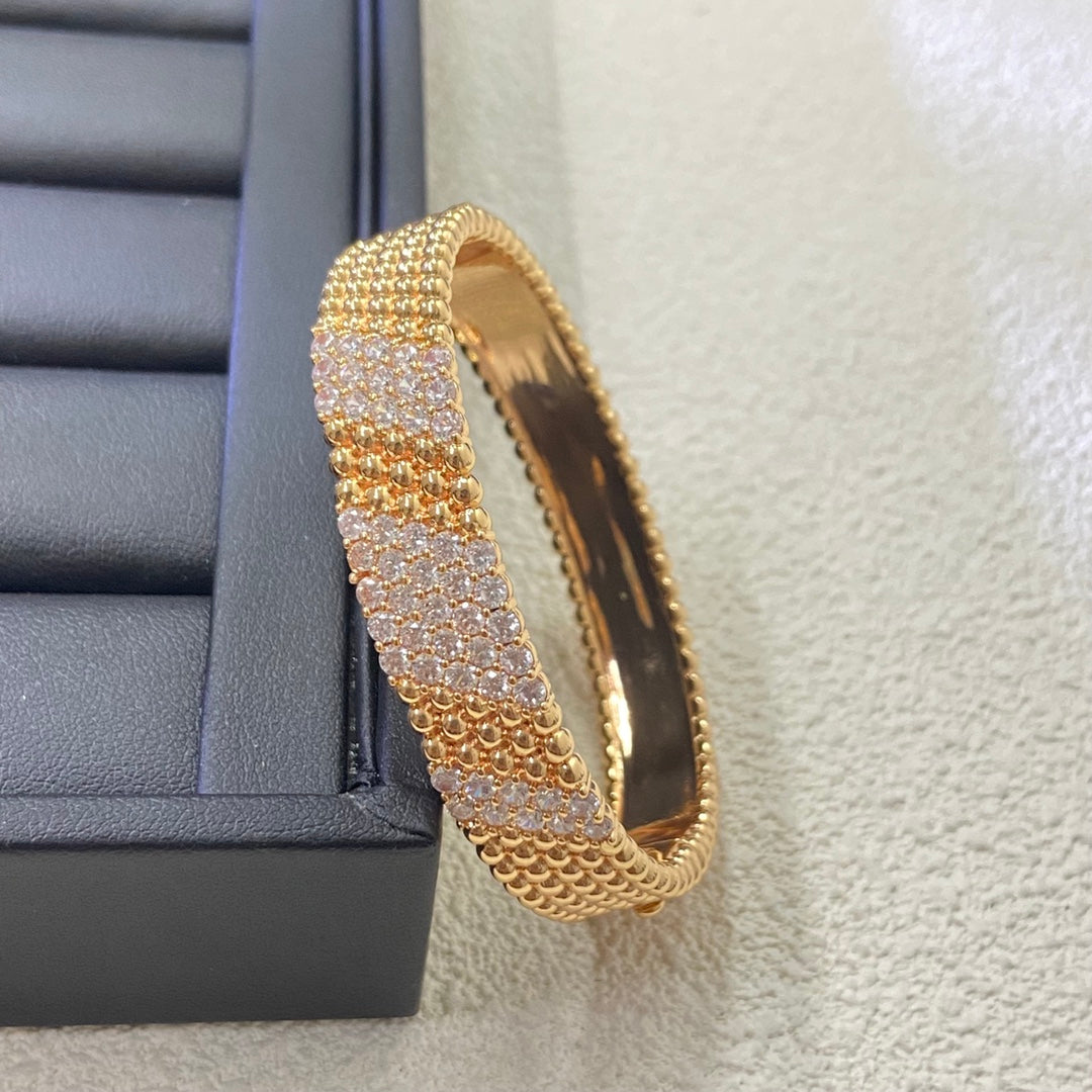 [sparkle Jewelry]  FIVE-ROW DIAMOND BRACELET