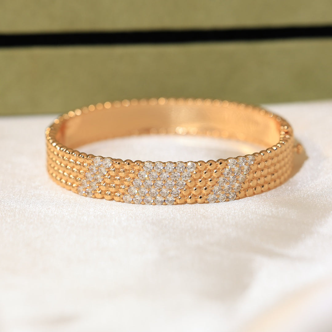 [sparkle Jewelry]  FIVE-ROW DIAMOND BRACELET