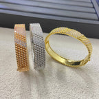 [sparkle Jewelry]  FIVE-ROW DIAMOND BRACELET