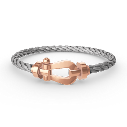 [sparkle Jewelry ]FORCE LARGE HORSESHOE NO DIAMOND BRACELET ROSE GOLD
