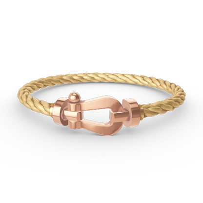 [sparkle Jewelry ]FORCE LARGE HORSESHOE NO DIAMOND BRACELET ROSE GOLD