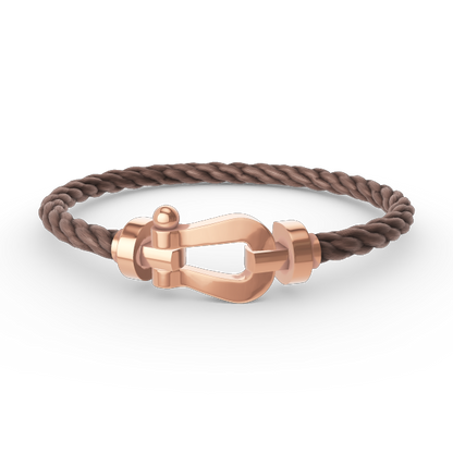 [sparkle Jewelry ]FORCE LARGE HORSESHOE NO DIAMOND BRACELET ROSE GOLD