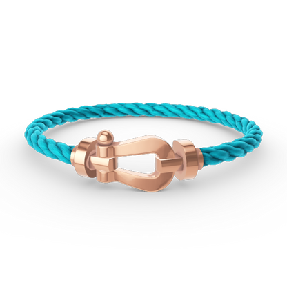 [sparkle Jewelry ]FORCE LARGE HORSESHOE NO DIAMOND BRACELET ROSE GOLD