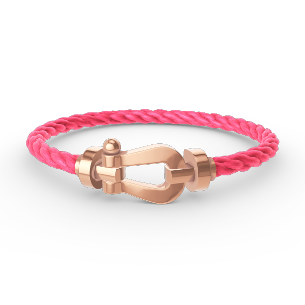 [sparkle Jewelry ]FORCE LARGE HORSESHOE NO DIAMOND BRACELET ROSE GOLD