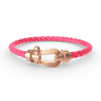 [sparkle Jewelry ]FORCE LARGE HORSESHOE NO DIAMOND BRACELET ROSE GOLD