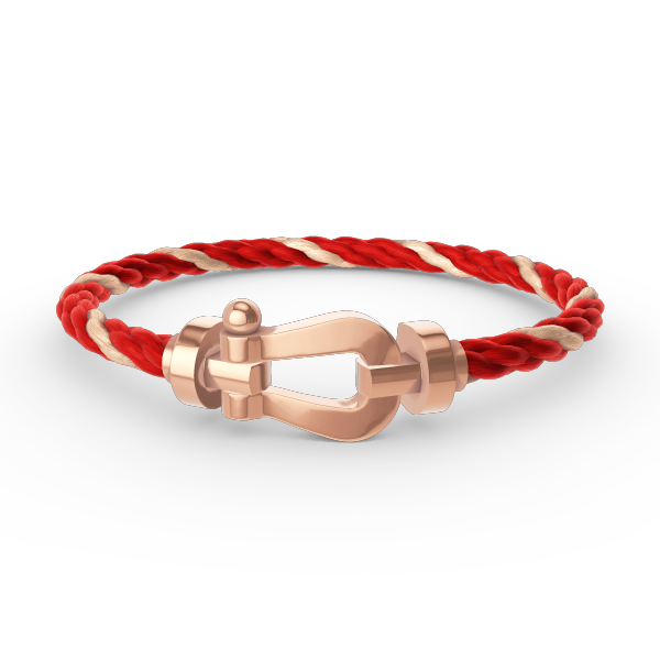 [sparkle Jewelry ]FORCE LARGE HORSESHOE NO DIAMOND BRACELET ROSE GOLD