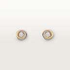 [sparkle Jewelery]TRINITY STUD DIAMOND EARRINGS