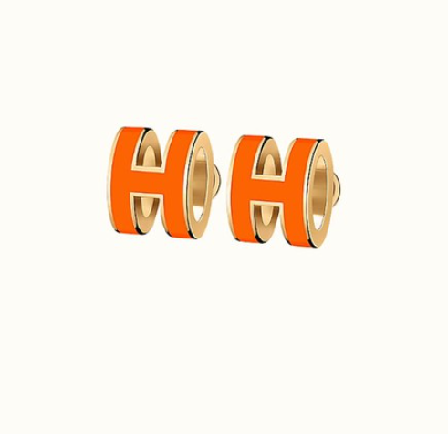 [Sparkle]MINI POP H OHRRINGE ORANGE