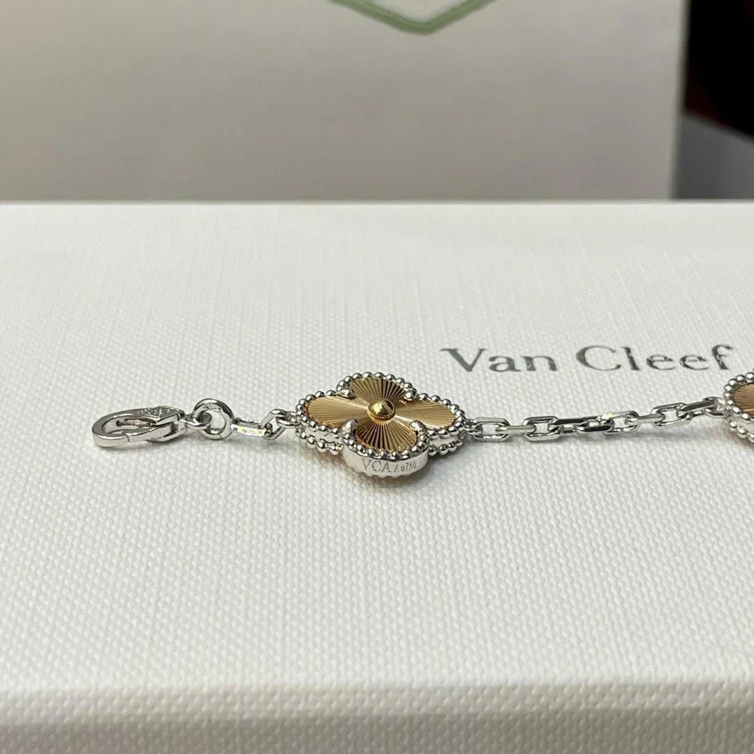 [sparkle Jewelry ] CLOVER 5 MOTIF LASER BRACELET COLLECTION