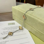 [sparkle Jewelry ] CLOVER 5 MOTIF LASER BRACELET COLLECTION