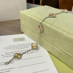 [sparkle Jewelry ]CLOVER  5 MOTIFS  CHRISTMAS LIMITED EDITION BRACELET