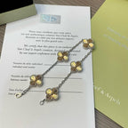 [sparkle Jewelry ]CLOVER  5 MOTIFS  CHRISTMAS LIMITED EDITION BRACELET