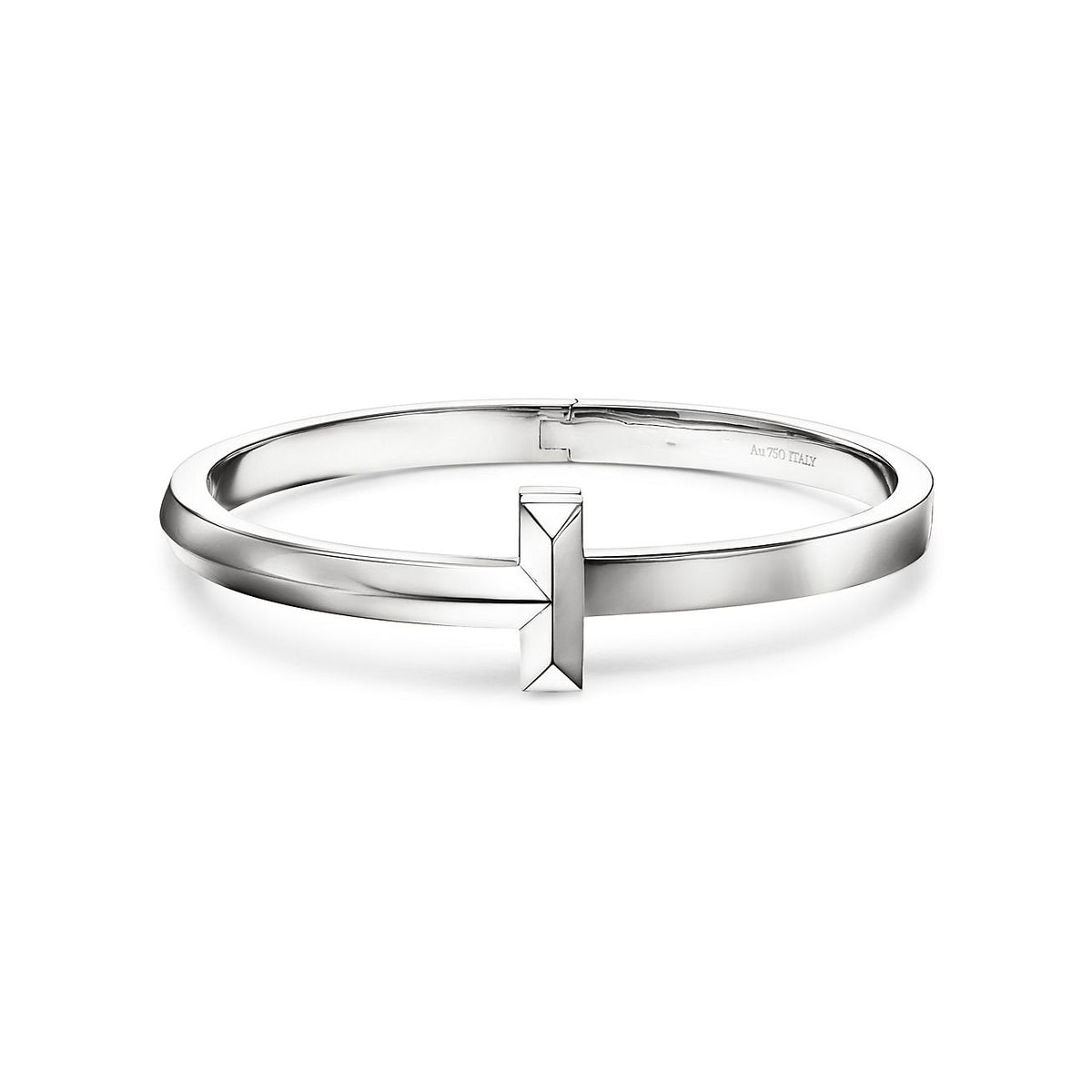 [Sparkle Jewelry]T1 WIDE HINGED BANGLE BRACELET