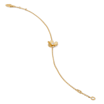[sparkle Jewelry ]FRIVOLE GOLD FLOWER BRACELET