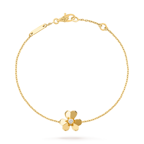 [sparkle Jewelry ]FRIVOLE GOLD FLOWER BRACELET