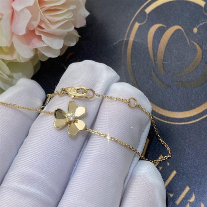 [sparkle Jewelry ]FRIVOLE GOLD FLOWER BRACELET