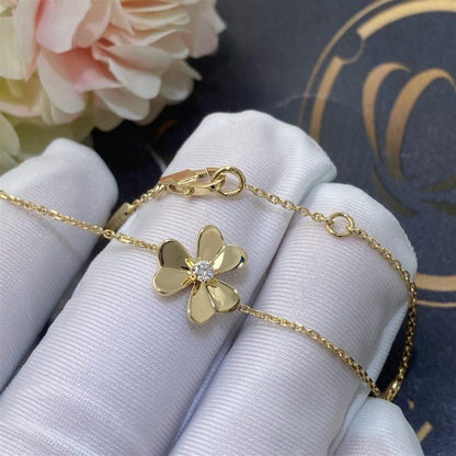 [sparkle Jewelry ]FRIVOLE GOLD FLOWER BRACELET