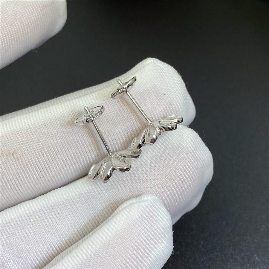 [sparkle Jewelry ]FRIVOLE MINI SILVER FLOWER EARRINGS