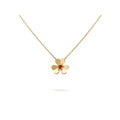 [sparkle Jewelry ]FRIVOLE GOLD FLOWER NECKLACE