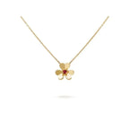 [sparkle Jewelry ]FRIVOLE GOLD FLOWER NECKLACE