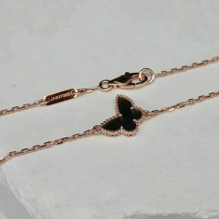 [sparkle Jewelry ]BUTTERFLY ONYX  BUTTERFLY BRACELET