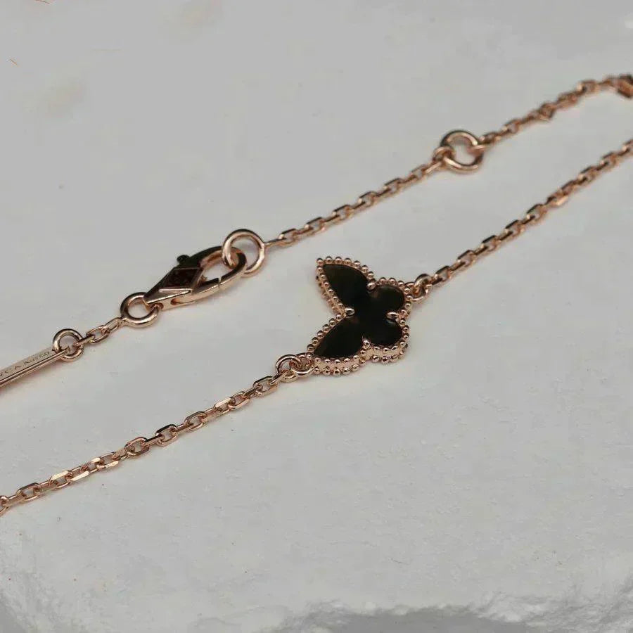 [sparkle Jewelry ]BUTTERFLY ONYX  BUTTERFLY BRACELET