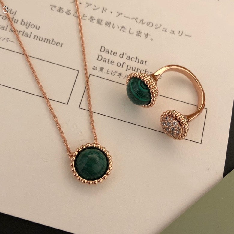 [sparkle Jewelry ]PERLEE COULEURS DIAMOND ROSE GOLD BETWEEN THE FINGER RING