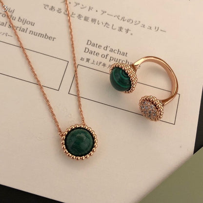 [sparkle Jewelry ]PERLEE COULEURS DIAMOND ROSE GOLD BETWEEN THE FINGER RING