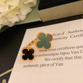 [sparkle Jewelry ]CLOVER BETWEEN THE FINGER RING