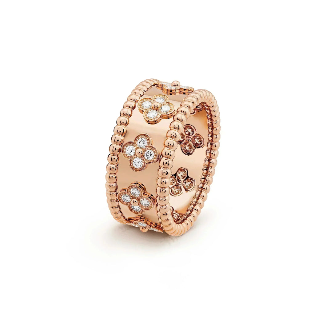 [sparkle Jewelry ]CLOVER KALEIDOSCOPE RING 10MM