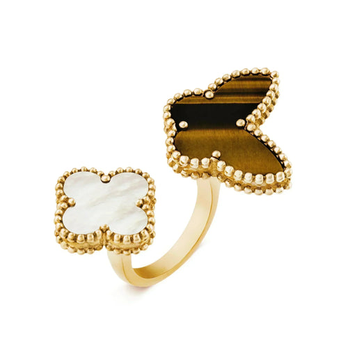 [sparkle Jewelry ]LUCKY BETWEEN THE FINGER RING