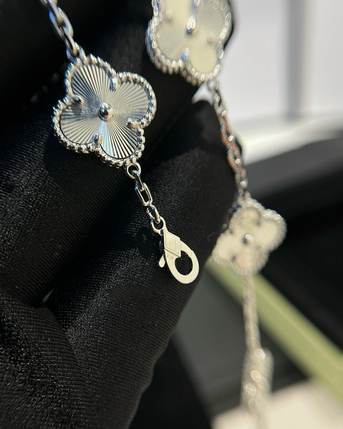 [sparkle Jewelry ] CLOVER 5 MOTIF LASER BRACELET COLLECTION