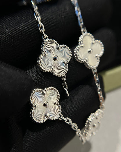 [sparkle Jewelry ] CLOVER 5 MOTIF LASER BRACELET COLLECTION